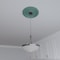 Ekena Millwork Cole PVC Medallion (Canopies up to 4 1/2"), 16"OD x 3 1/2"ID x 1"P, Metallic Sea Mist CMP16COFSM - alternate 7